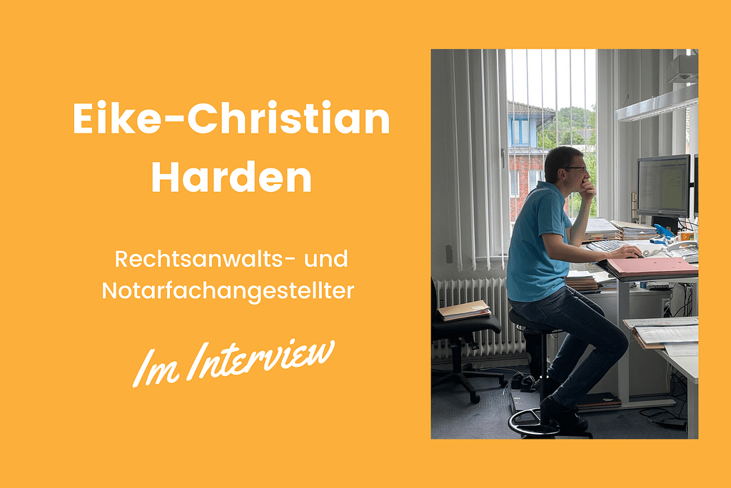 Quereinsteiger Eike-Christian Harden