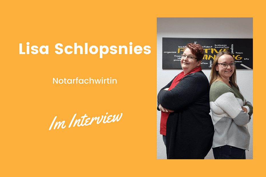 Notarfachwirtin Lisa Schlopsnies