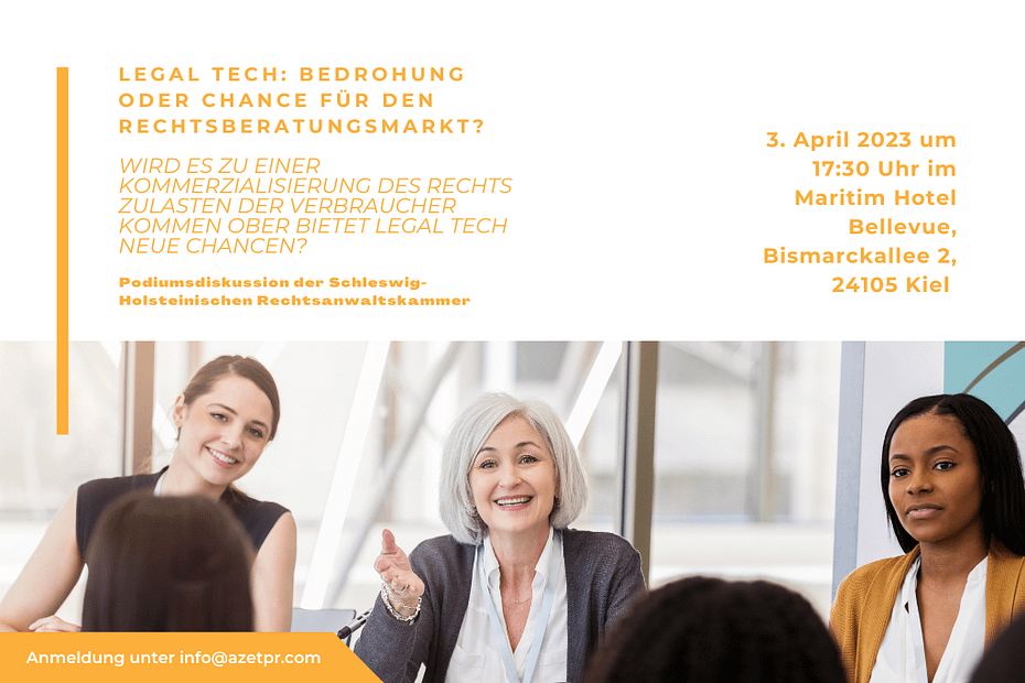 Podiumsdiskussion Legal Tech